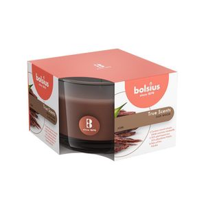 Vela en Frasco de Vidrio Café Oud Wood