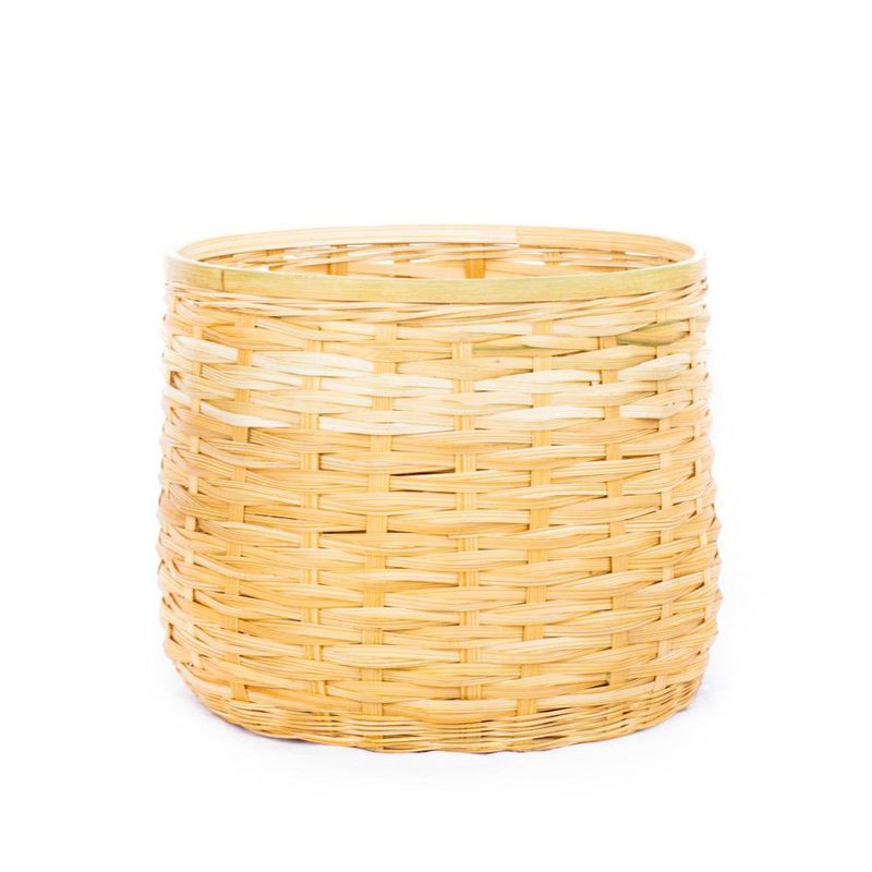 Cesto De Bambú 27X25 Cm - Kikotem