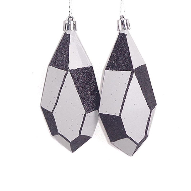 Set De 2 Bombas Navideñas Diamante 13 Cm - Scandi