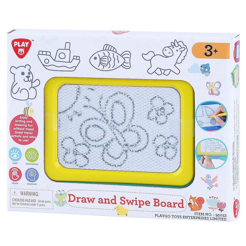 Tablero Dibujame Y Borra Diseños Surtidos - Playgo