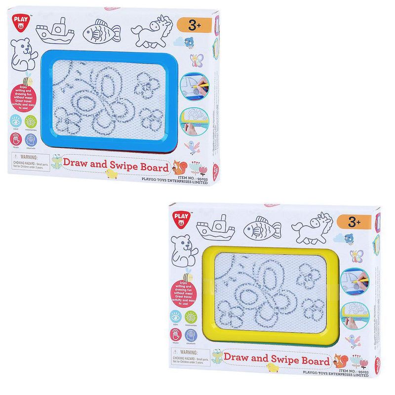 Tablero Dibujame Y Borra Diseños Surtidos - Playgo