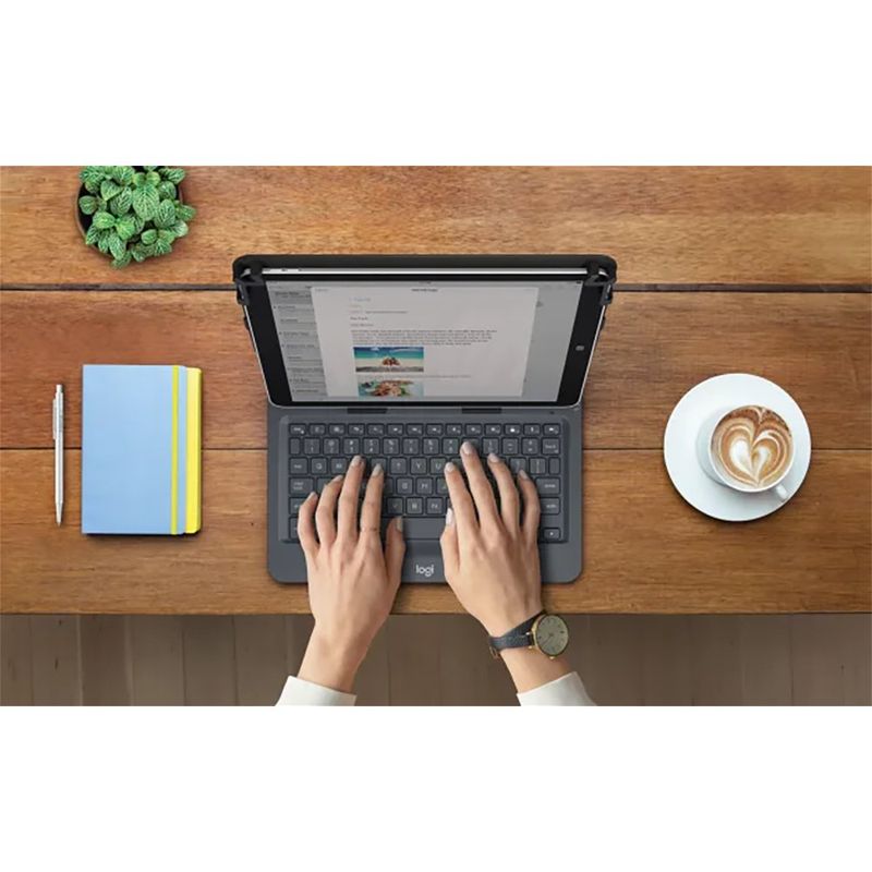Funda Con Teclado Bluetooth Para Tablet - Logitech