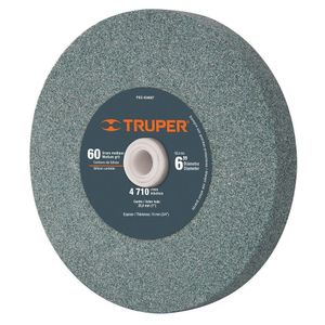 Piedra para Esmeril Grano 60 de 6 Plg