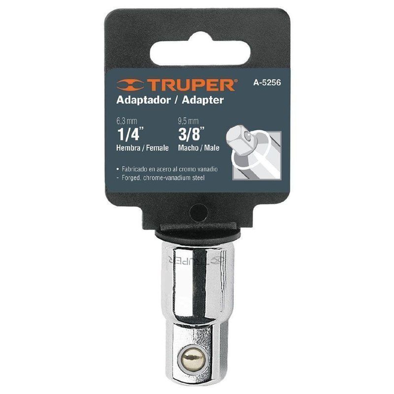 Adaptador De 1/4 Plg A 3/8 Plg - Truper