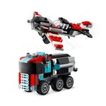 Camión Plataforma Con Helicóptero 31146 270 Pzas - Lego