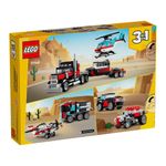 Camión Plataforma Con Helicóptero 31146 270 Pzas - Lego