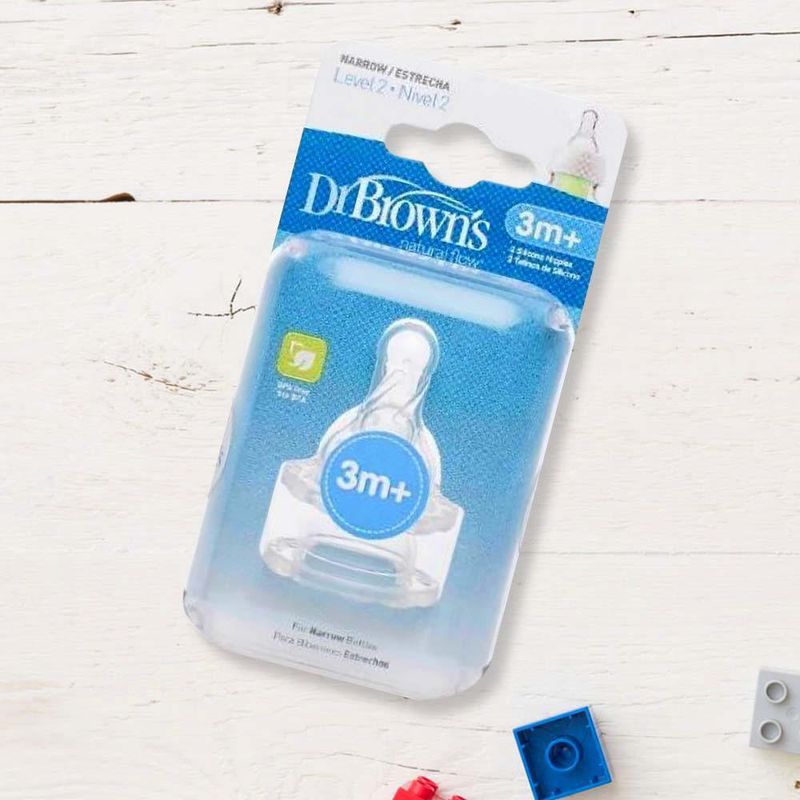 Tetina Boca Estrecha 3M+ - Dr. Browns