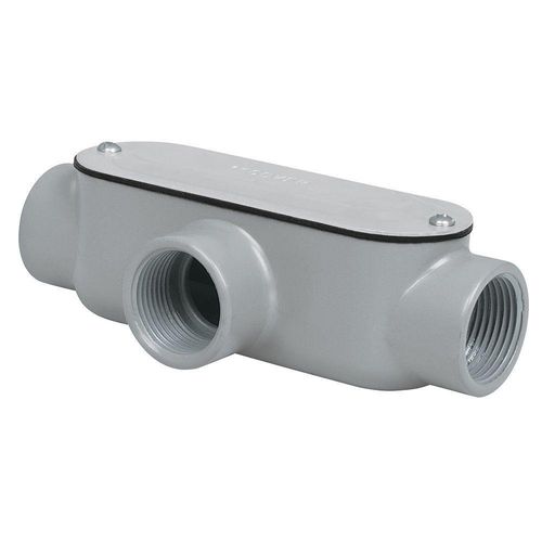 Caja Condulet Rectangular De Metal Tipo T - Volteck