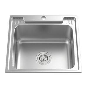 Lavatrastos de Acero Inoxidable Diseño 1 Fosa