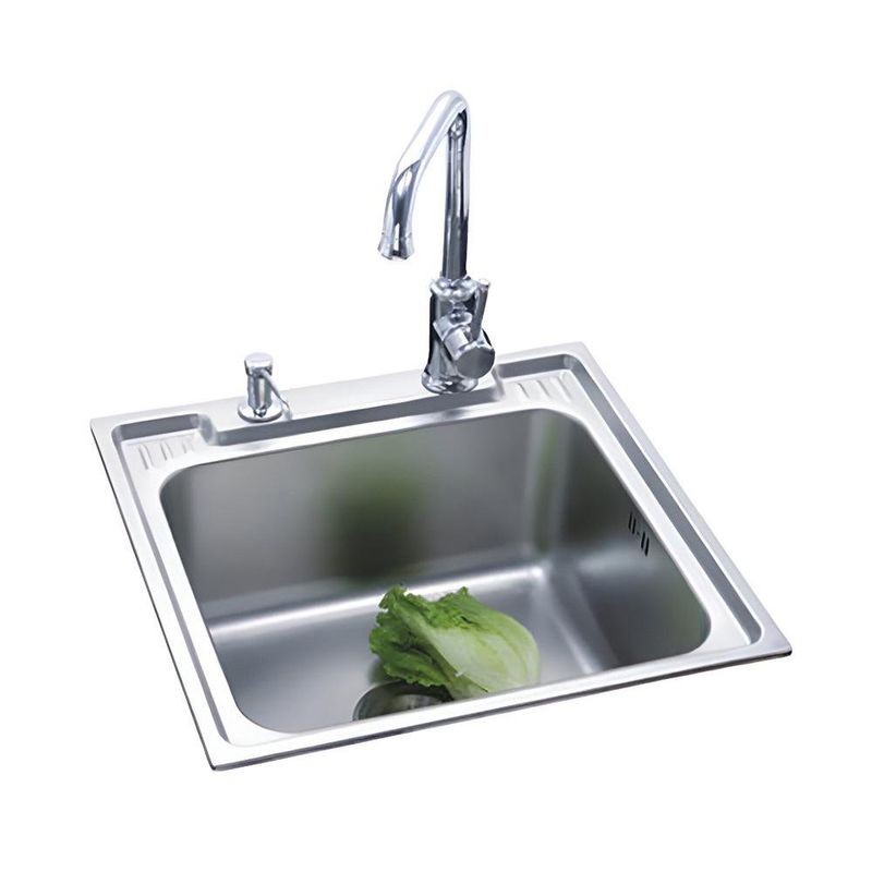 Lavatrastos de Acero Inoxidable Diseño 1 Fosa