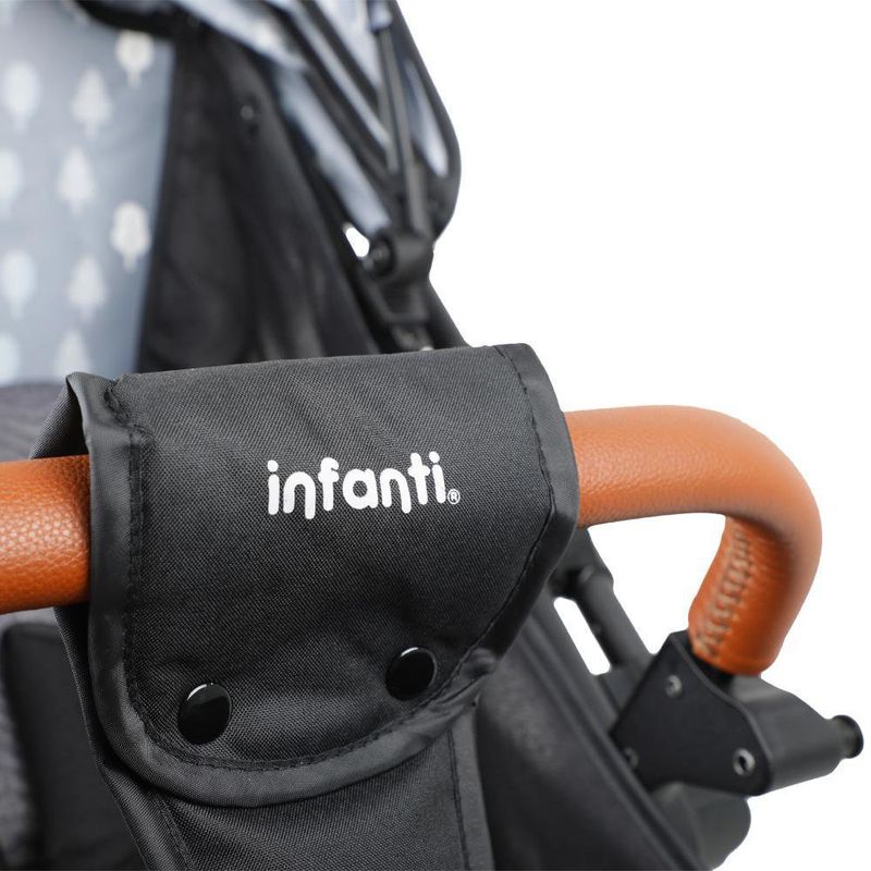 Carruaje Ergonómico Forest Azul Y Negro - Infanti