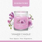 Vela En Frasco Mediano Wild Orchid 368 G - Yankee Candle
