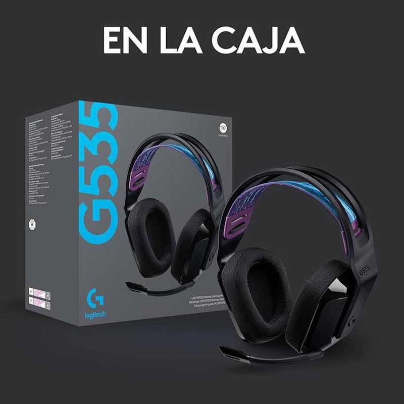 Auriculares Inalámbricos Para Gaming Negro - Logitech