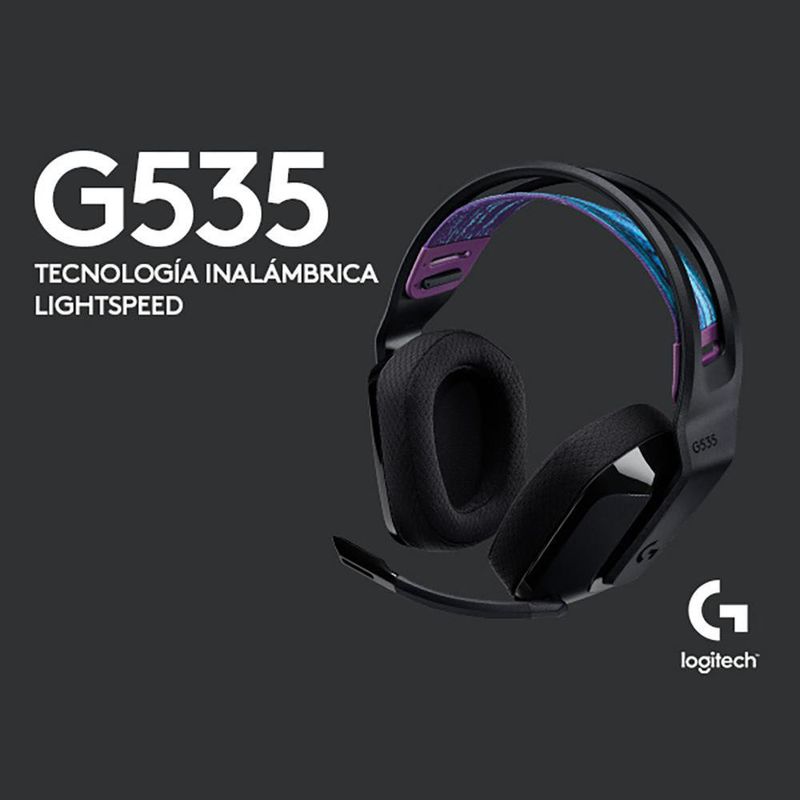 Auriculares Inalámbricos Para Gaming Negro - Logitech