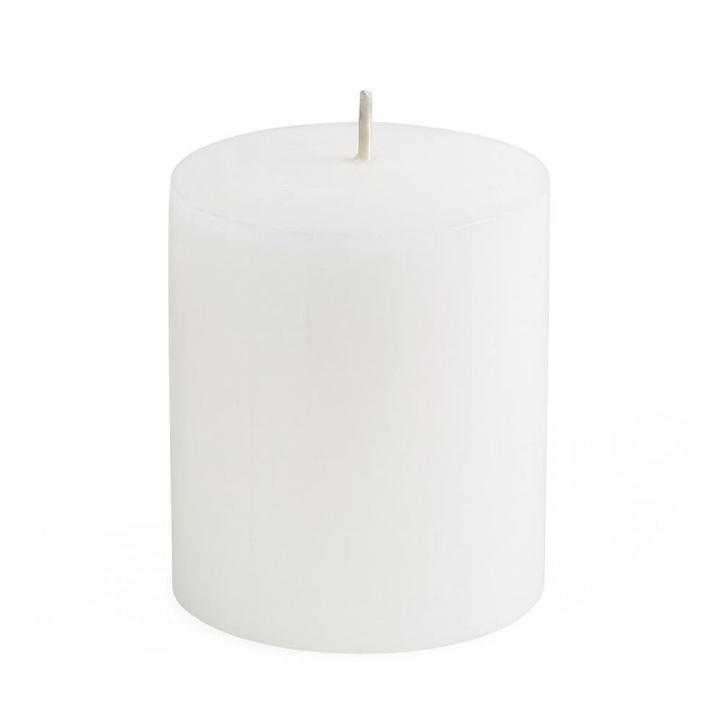 Vela Pillar Ivory 3x3x8 Cm