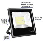 Reflector Delgado LED Luz De Día 100 W - Volteck