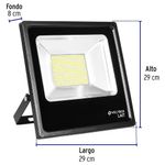 Reflector Delgado LED Luz De Día 100 W - Volteck