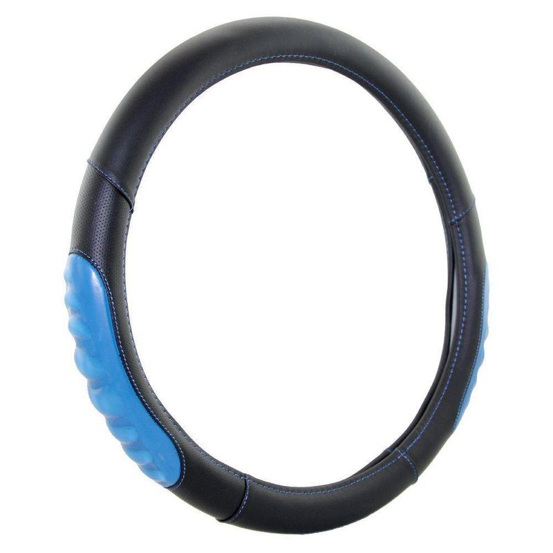 Cubre Volante Con Gel Color Celeste - Fmq