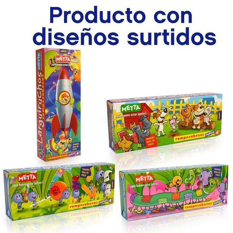 Larguiruchos Rompecabezas - Metta