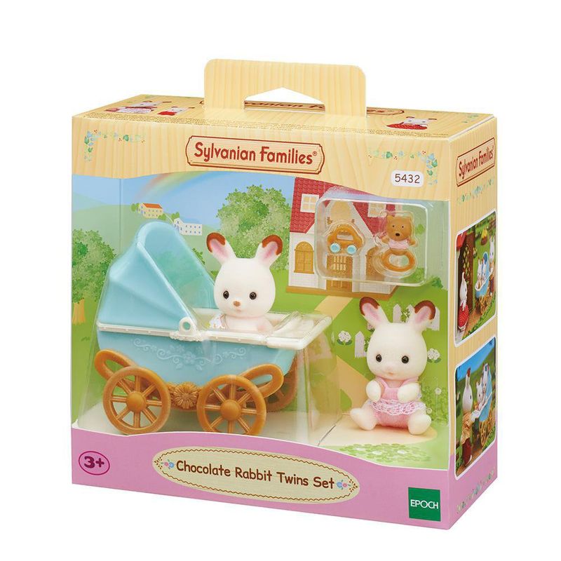 Set De Cochecito Gemelas Cabe Y Breeze - Sylvanian Families