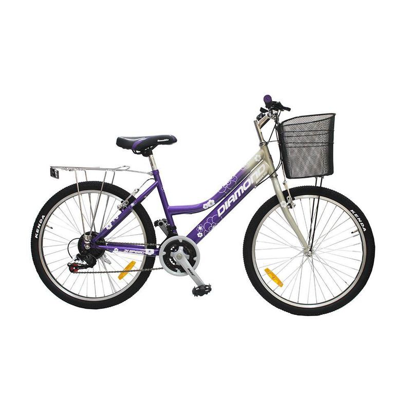 Bicicleta MTB 24 Para Dama De 21 Velocidades - Diamond