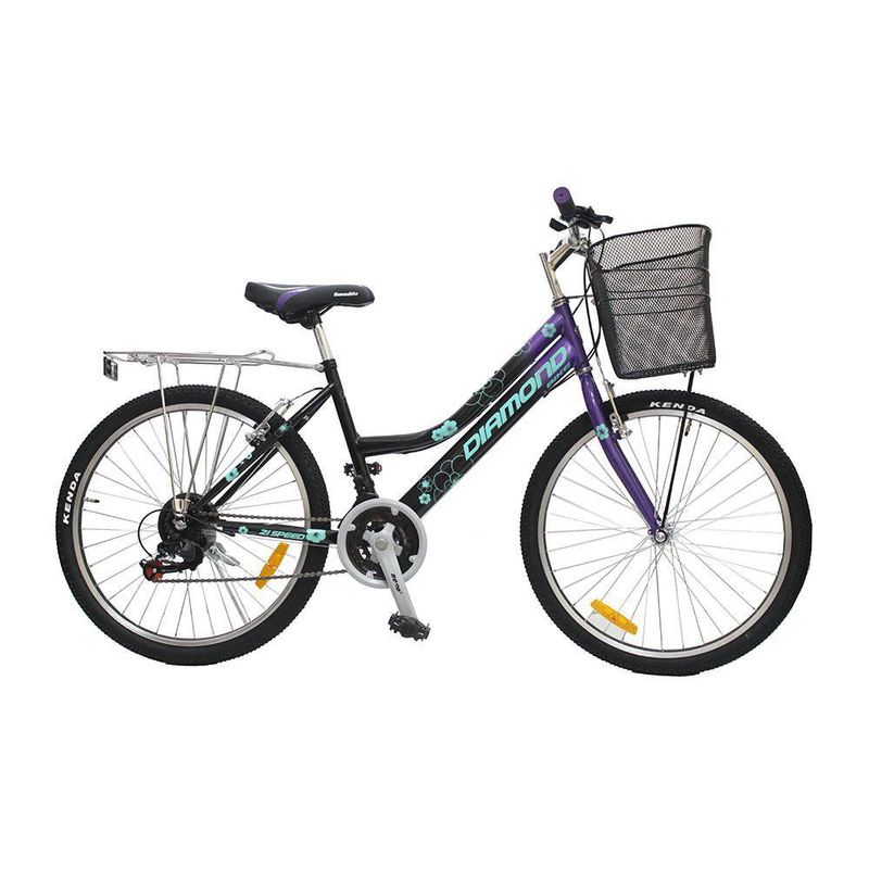 Bicicleta MTB 24 Para Dama De 21 Velocidades - Diamond