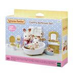 Set De Baño Country Para Mini Muñecas - Sylvanian Families