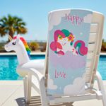 Toalla Infantil Diseño Unicornio