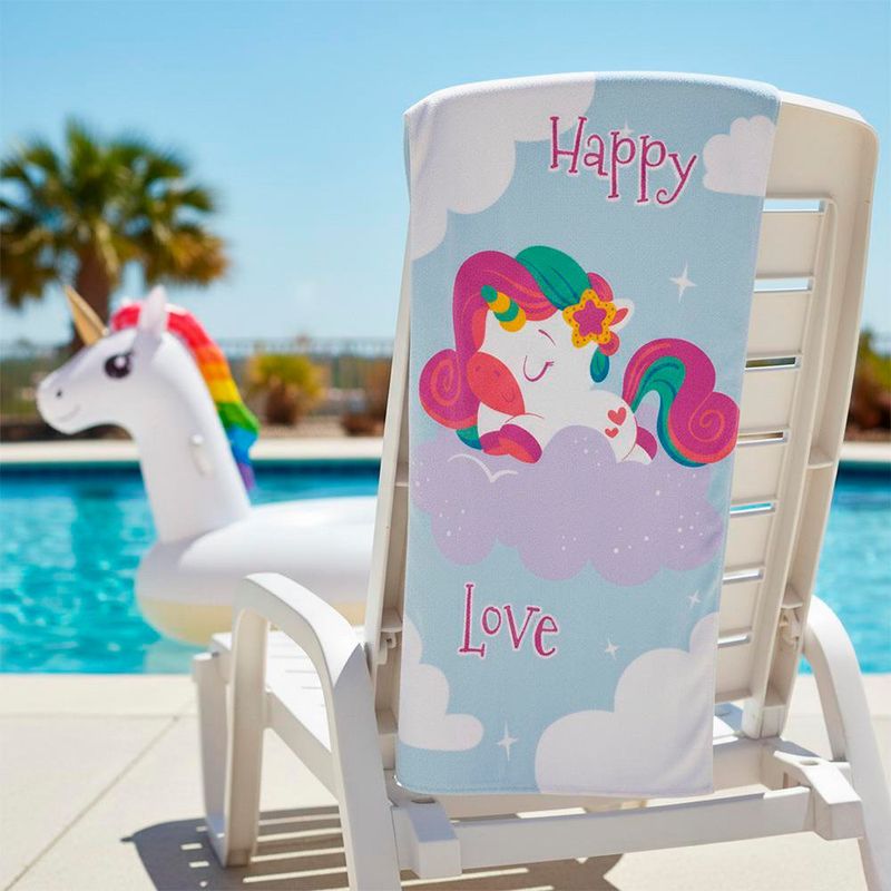 Toalla Infantil Diseño Unicornio