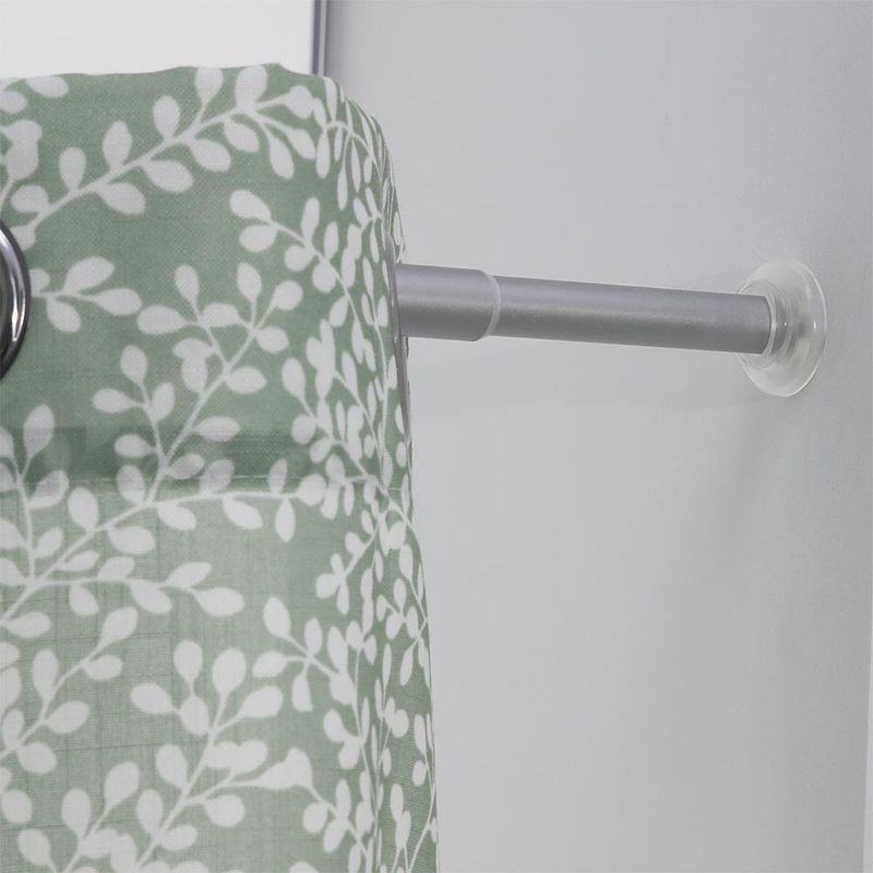 Galería De Tensión Flux Silver Extensible De 75 - 120 Cm - Inspire