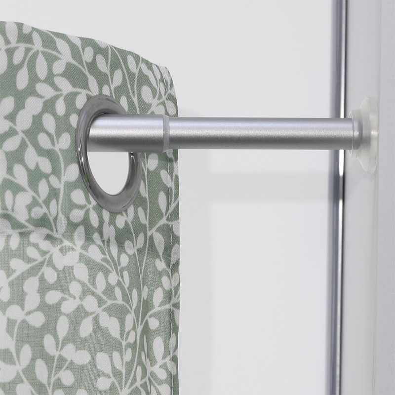 Galería De Tensión Flux Silver Extensible De 75 - 120 Cm - Inspire