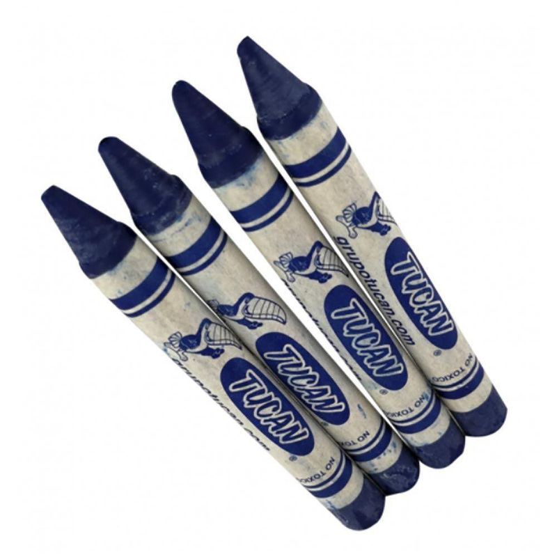 Crayones Jumbo Para Cara Y Cuerpo Azul 5 Colores - Tucan
