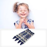 Crayones para Cara y Cuerpo Jumbo Azul 5 Unidades