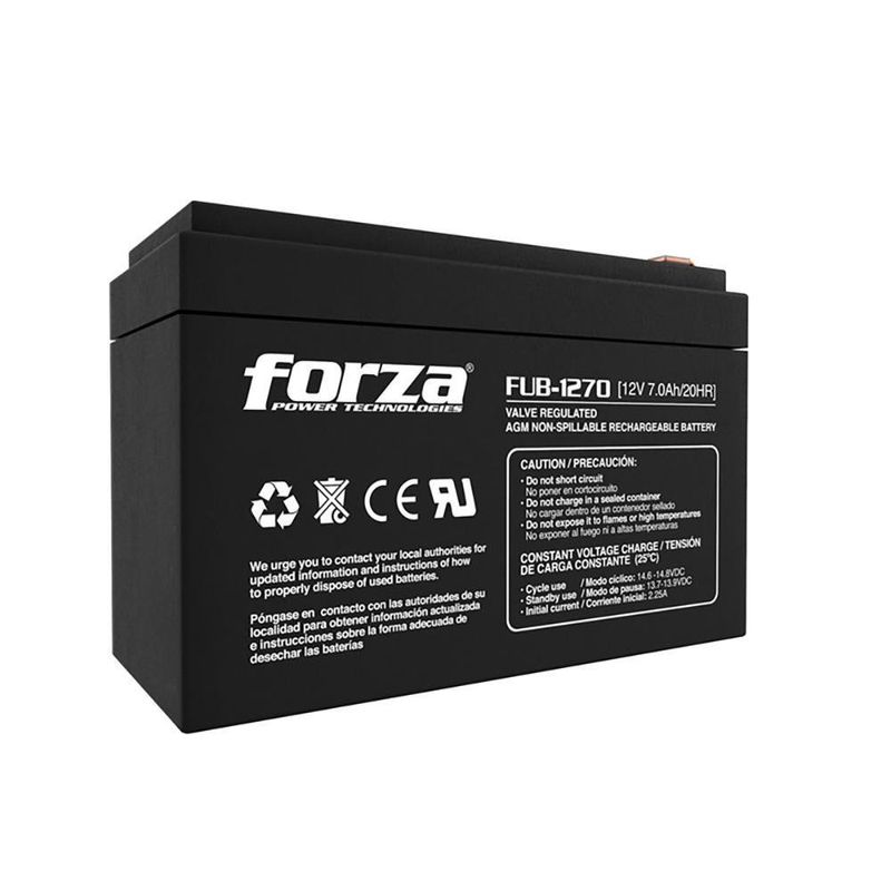 Batería Recargable Forza Fub-1270 12 V - Forza