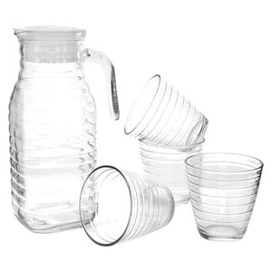 Set de Pichel con 4 Vasos