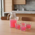 Set de Pichel con 4 Vasos