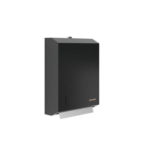 Dispensador de Toallas de Papel Negro Mate
