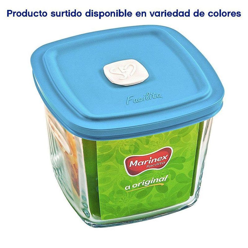 Hermético Cuadrado 1 L - Marinex