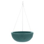 Maceta Colgante Plástica Verde 30X13 Cm - Rototec