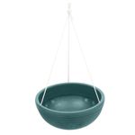 Maceta Colgante Plástica Verde 30X13 Cm - Rototec