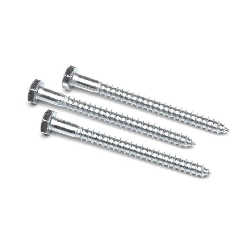 Set De 12 Tornillo Tirabuzon 1/4X3