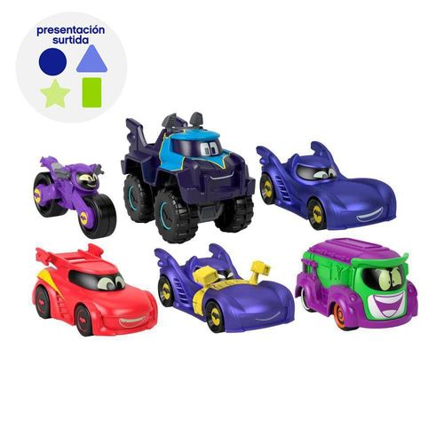 Vehículo Estilo de Batwheels Diseños Surtidos - Fisher Price