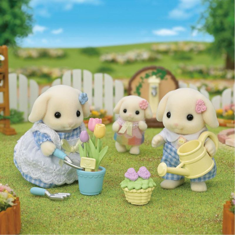 Set de Juego Jardinería Hermanos Conejo - Sylvanian Families