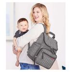 Pañalera Backpack Forma Gris - Skip Hop
