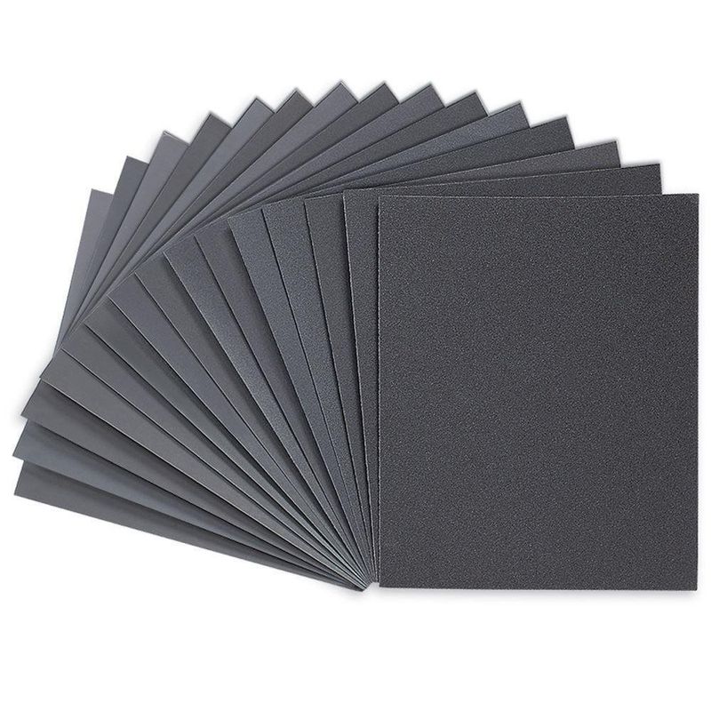 Lija De Agua Grano 320 Color Negro - Truper