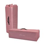 Cuna Corral Mecedora Nápoles Rosado - Premium Baby