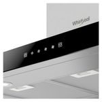 Campana De Pared Plateada y Negra 90 Cm - Whirlpool