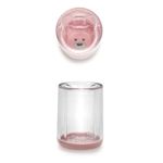Taza De Doble Pared Diseño Oso Rosado 145 Ml - Melli Baby