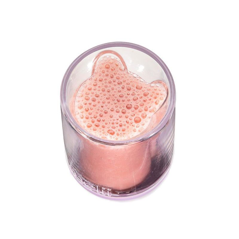 Taza De Doble Pared Diseño Oso Rosado 145 Ml - Melli Baby