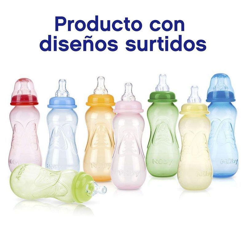 Biberon Boca Ancha 10 Oz. Bpa Free - Nuby